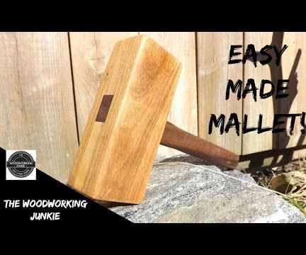 How to Make an Easy Woodworking Mallet