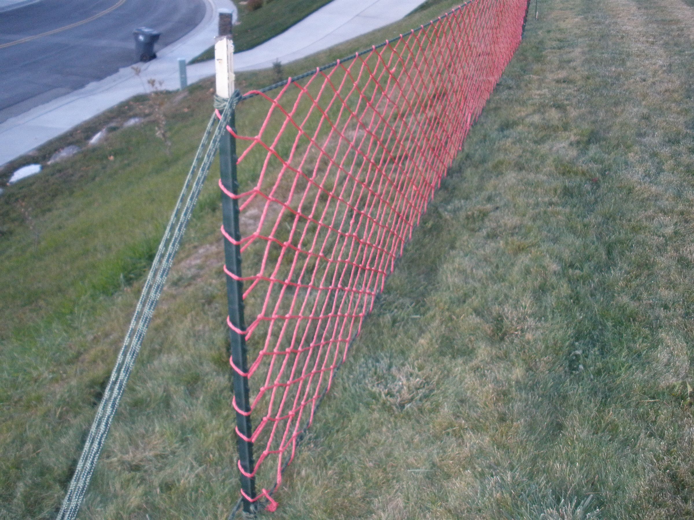 Safety Net for Snow Sledding