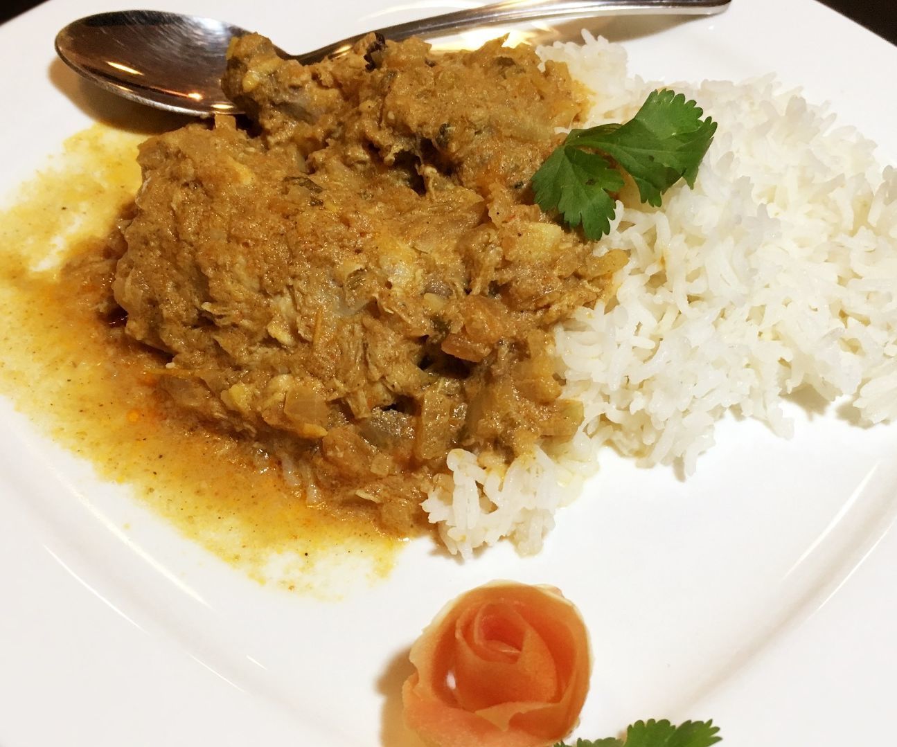 Chicken Curry in Crock Pot (One Pot Dish)