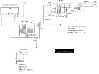 CIRCUIT DIAGRAM RECEIVER 