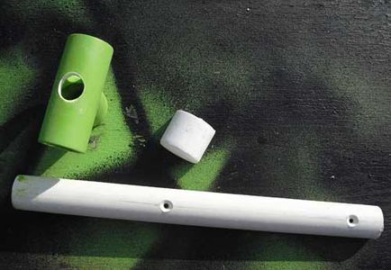 Assemble Barrel and Pods to Laser Gun