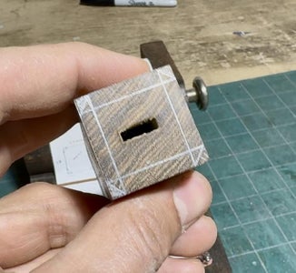 Shaping the Wa Handle