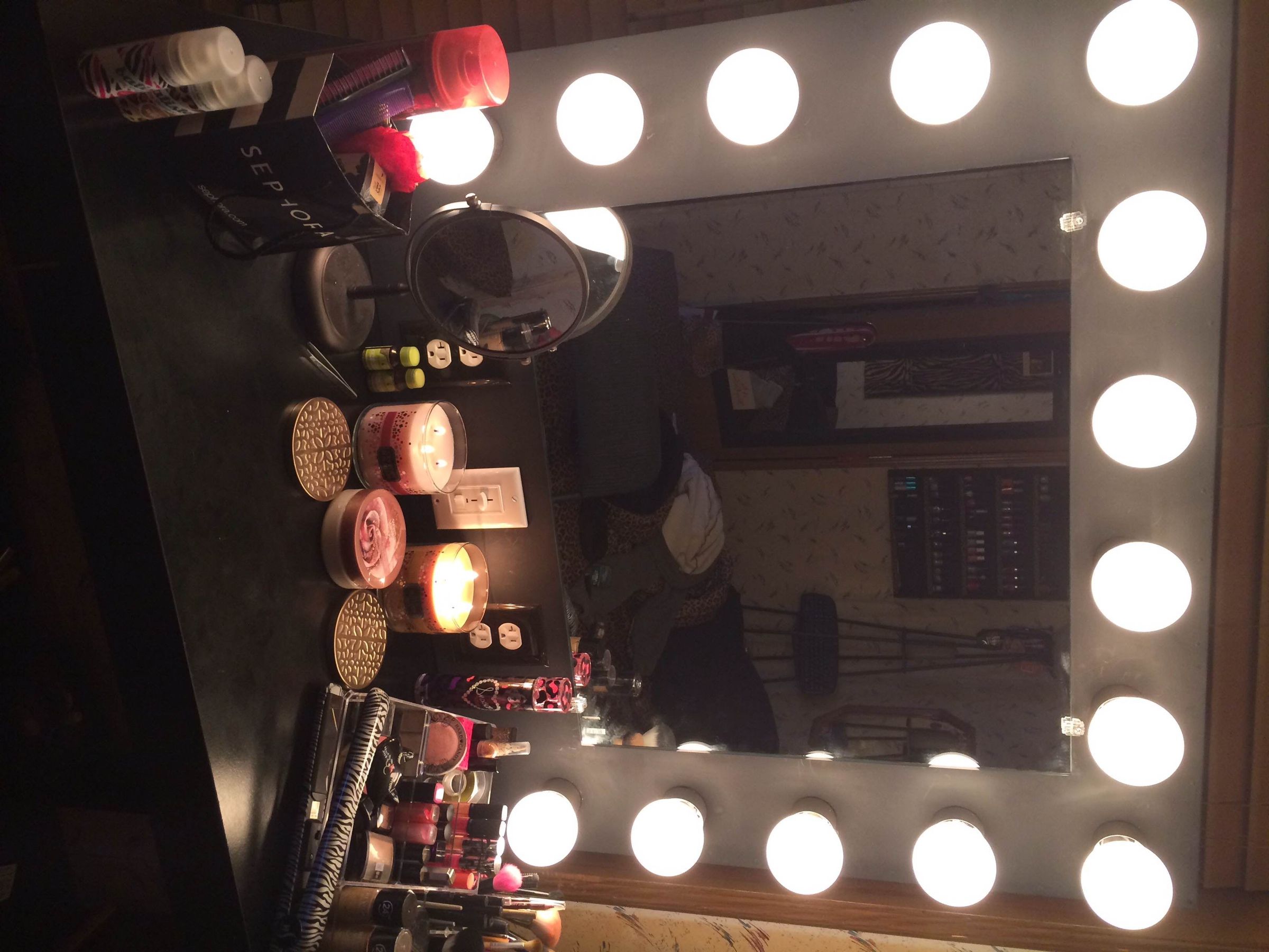 Vanity Mirror With Lights 9 Steps Instructables