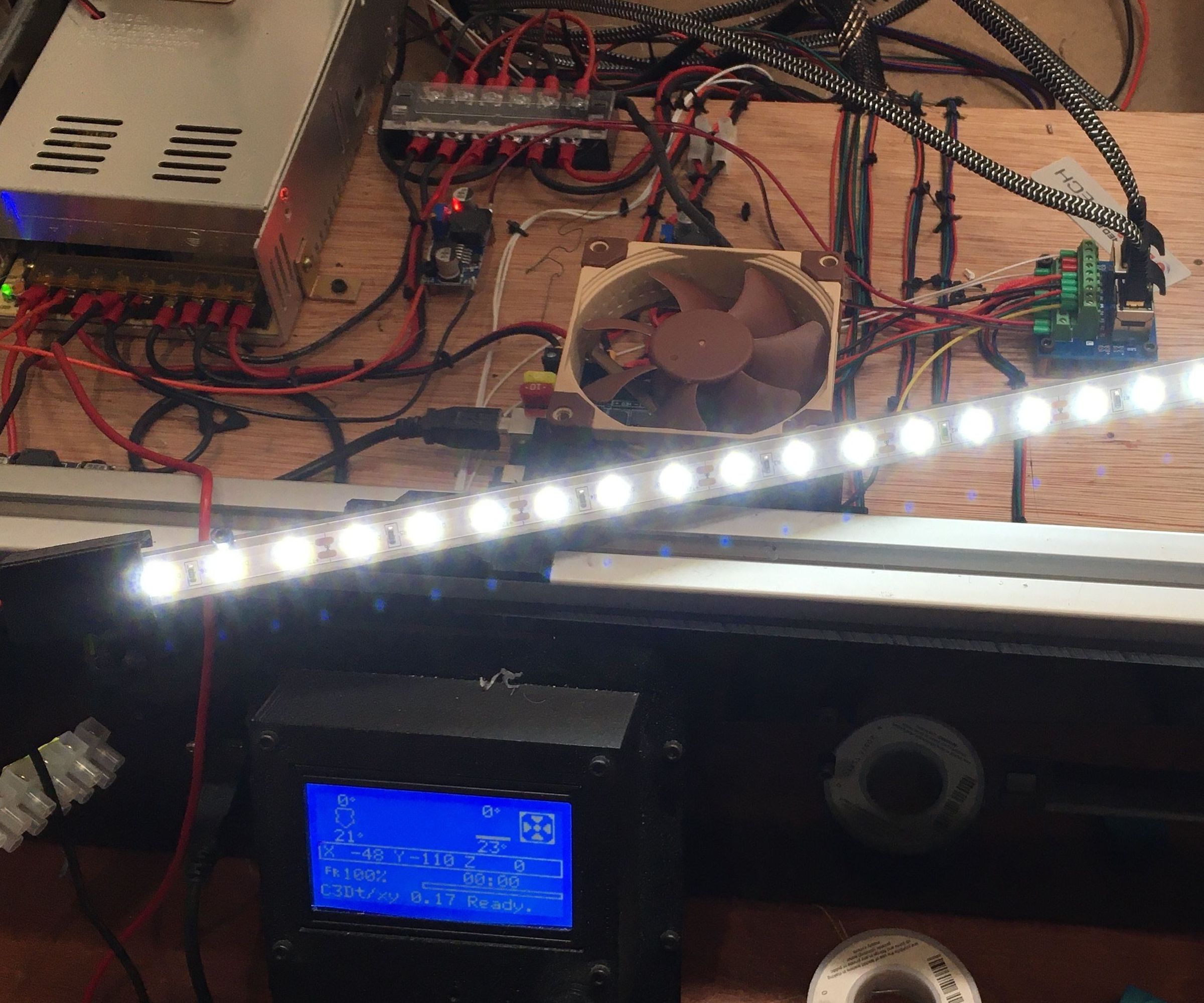 Chain-able LED Strips for 3D Printers (or Decor)