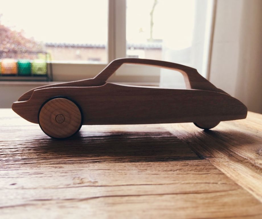 Citroen DS Wooden Toy Car