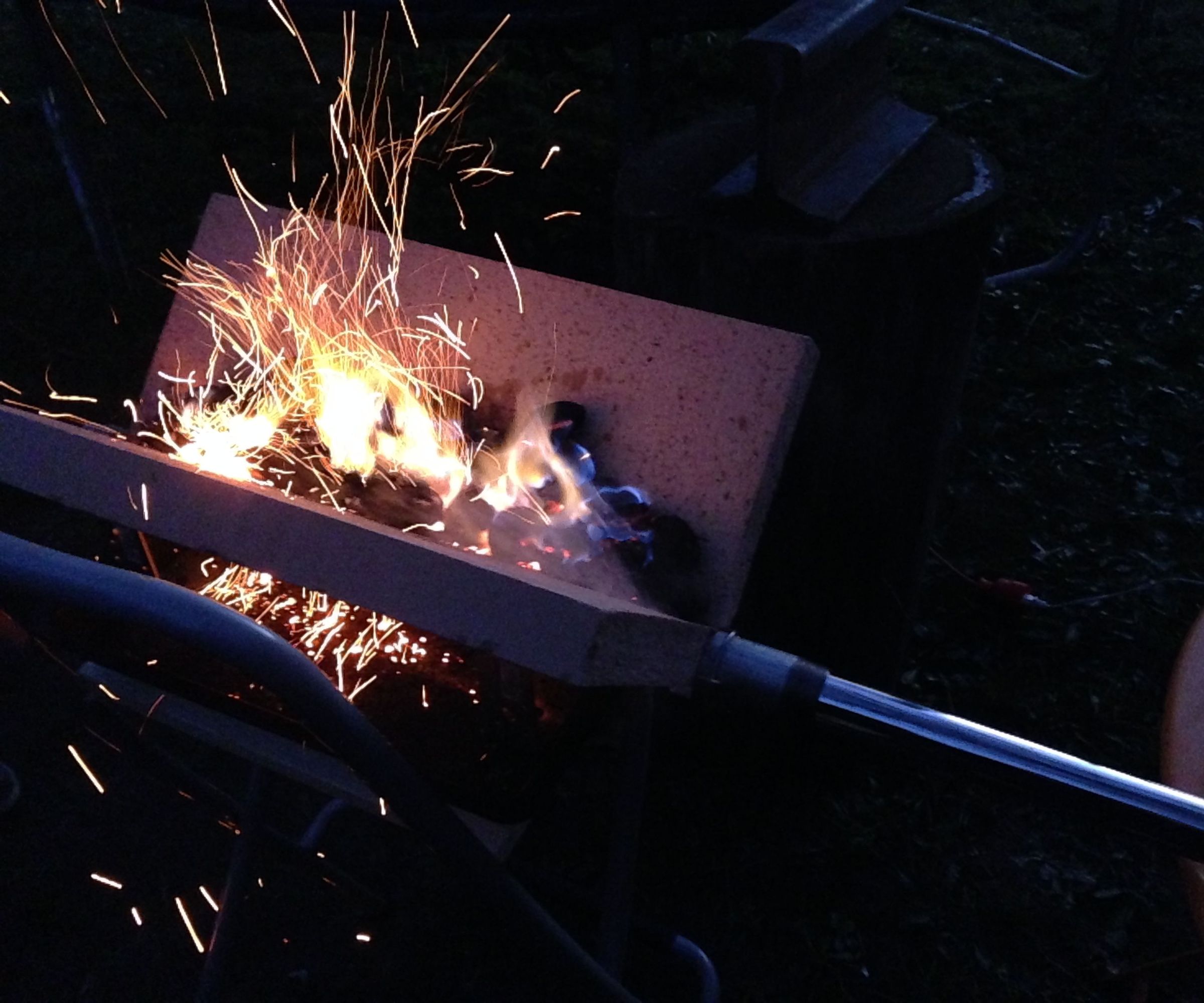 Folding Chair Charcoal Forge