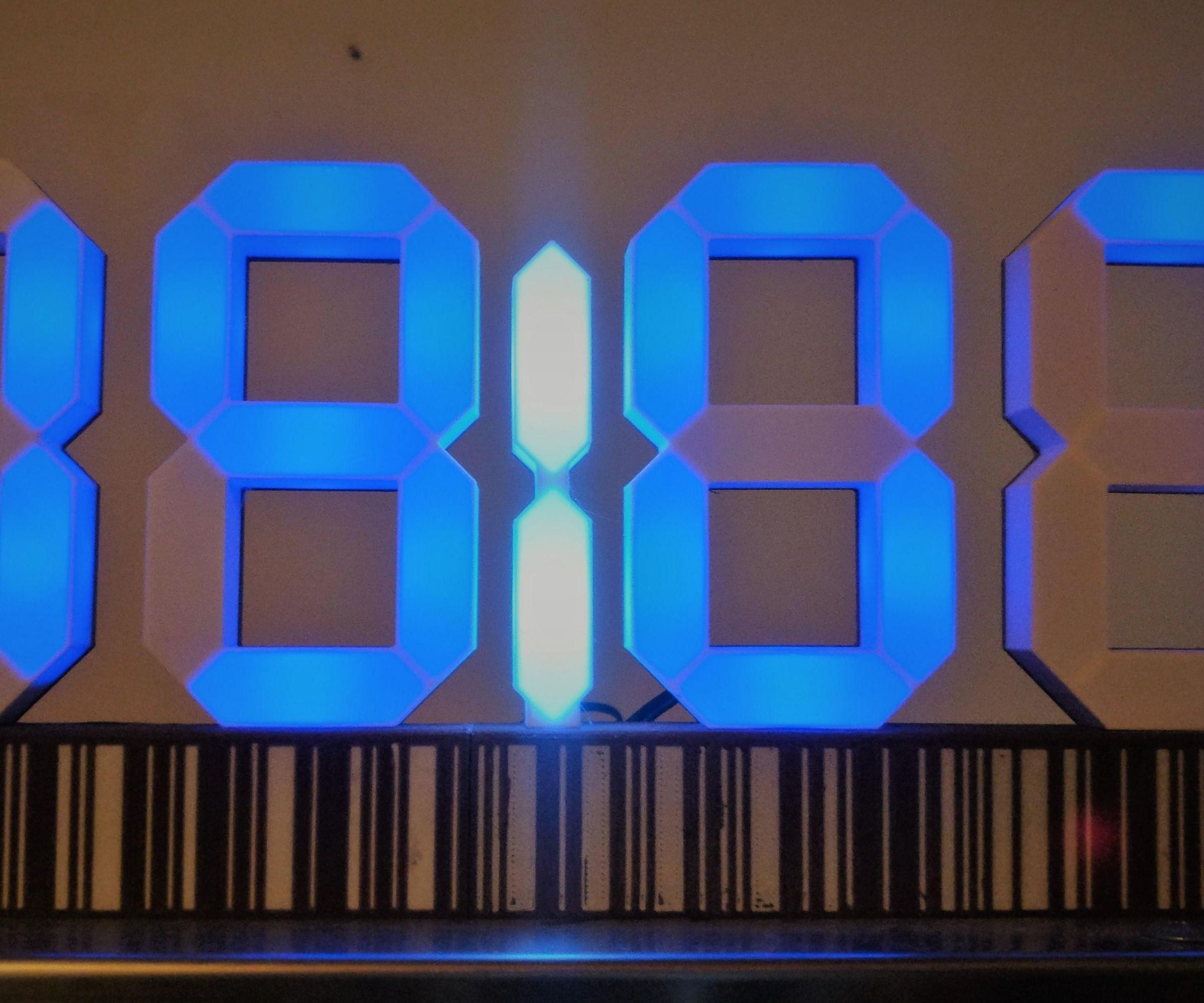 7 Segment Clock Version 2