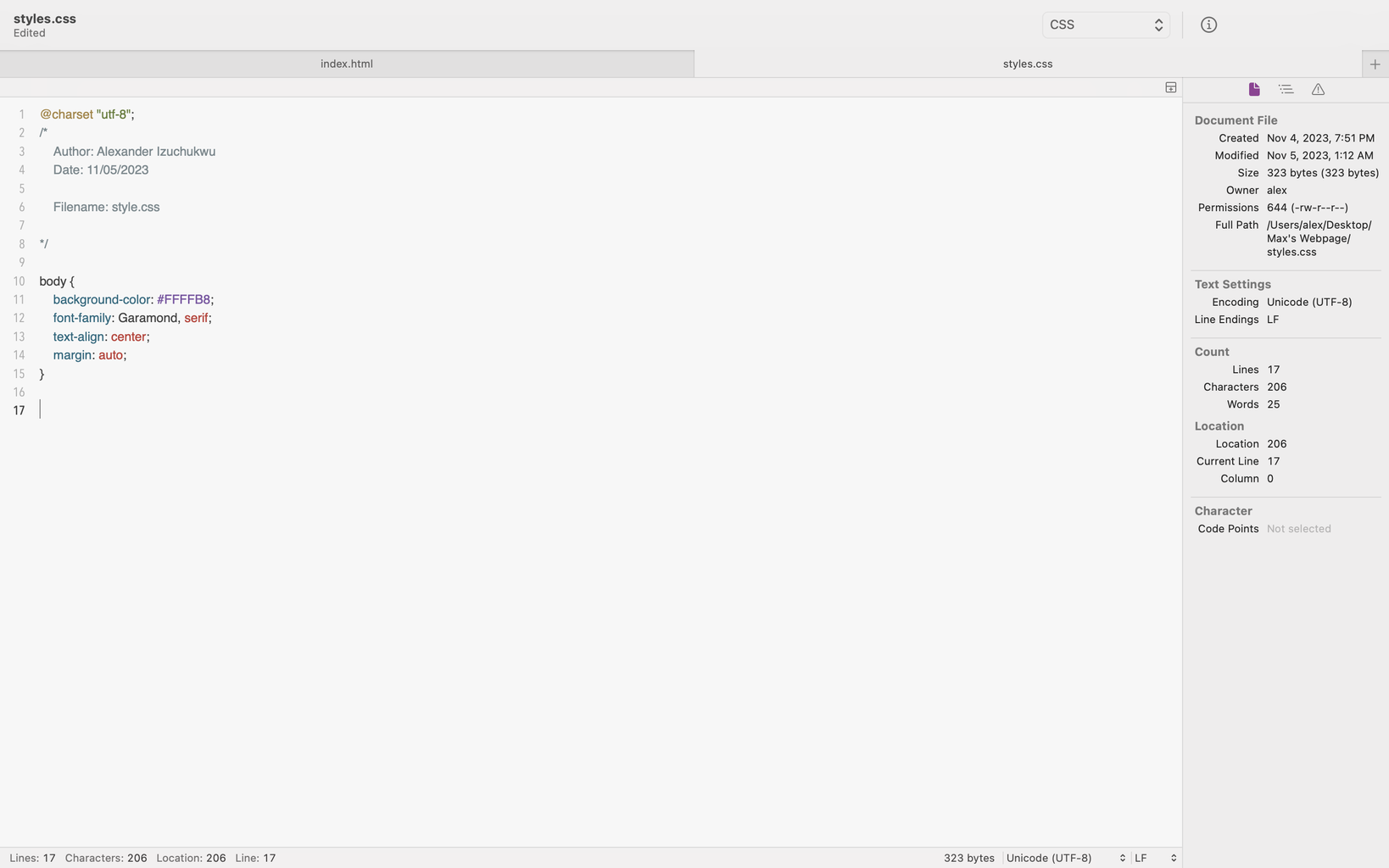 Designing a Simple Webpage Using HTML and CSS : 10 Steps - Instructables