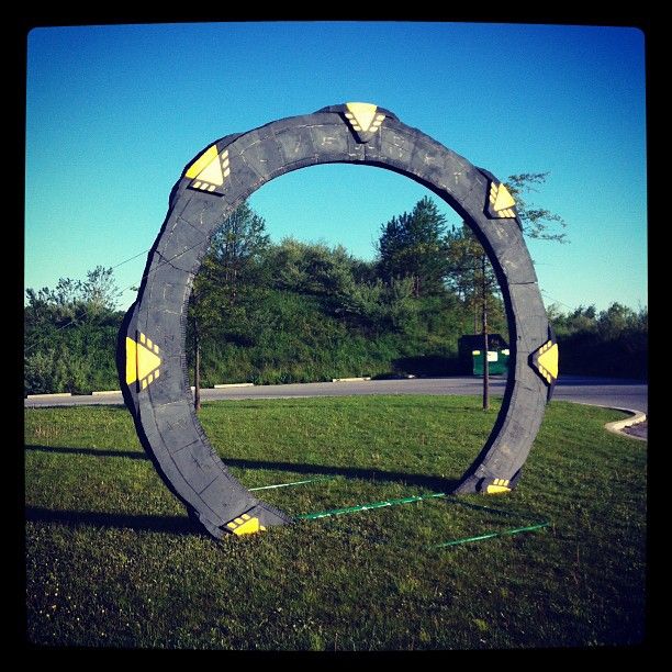 Lifesize Stargate for Sci-Fi Valley Con