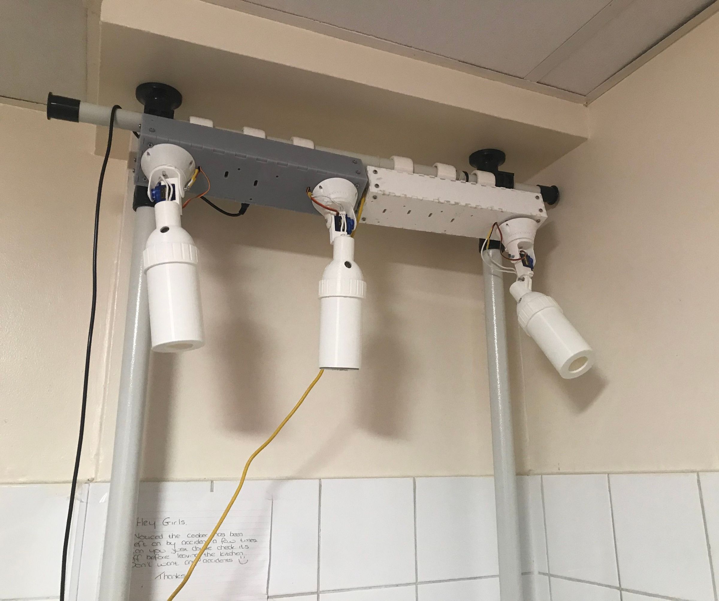 ACTUATED WALL LIGHTS