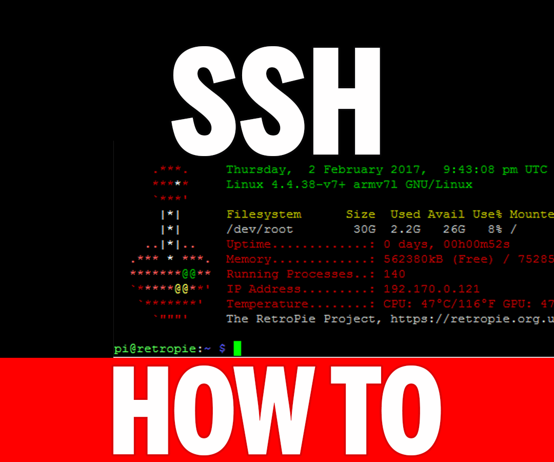 How to Use SSH With RetroPie 4.1