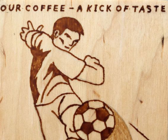 Coffee Instead of Pyrography