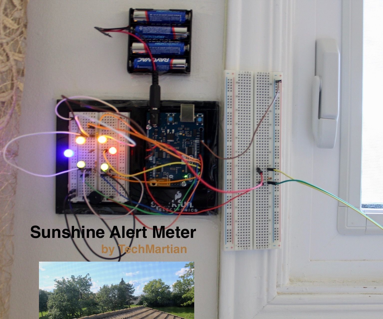 Sunshine Alert Meter