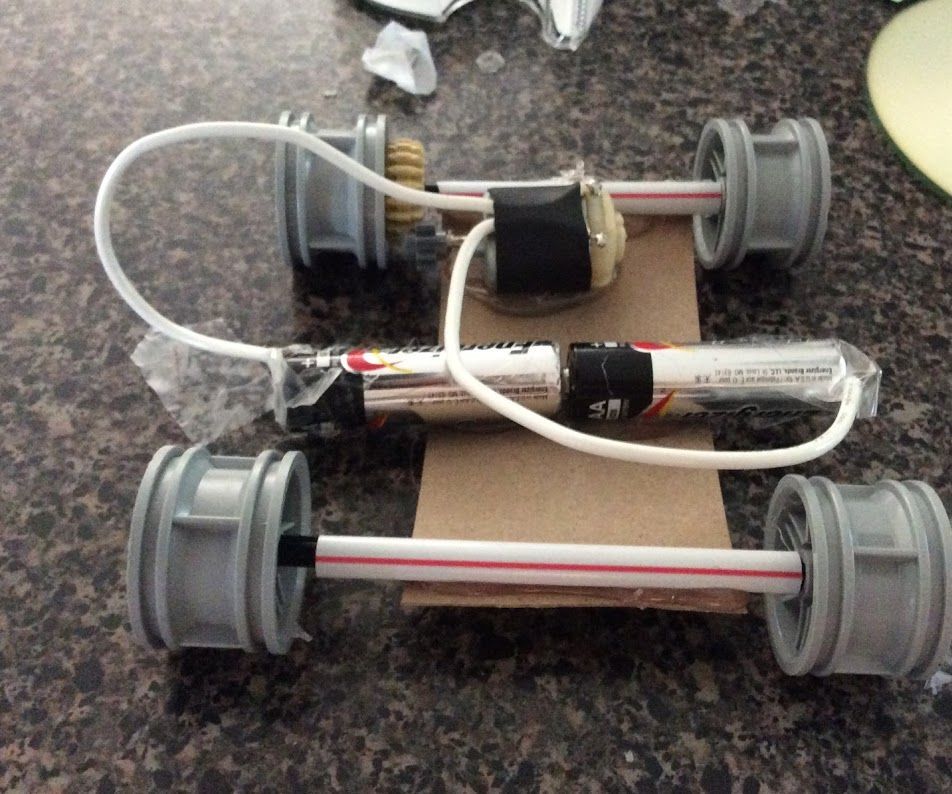 DC Motor Car Extension Project