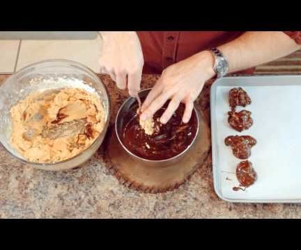 Vegan Gluten-Free Peanut Butter Chocolate Candies