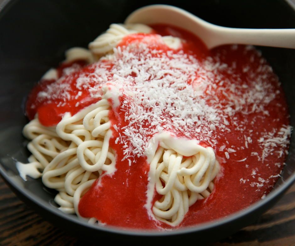 Spaghettieis--helado De Spaghetti