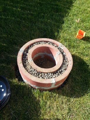 Homemade Concrete Tree Rings Fire Pit Concrete Tree Ring