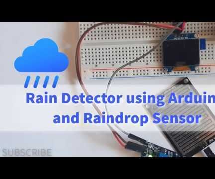 Rain Detector Using Arduino and Raindrop Sensor