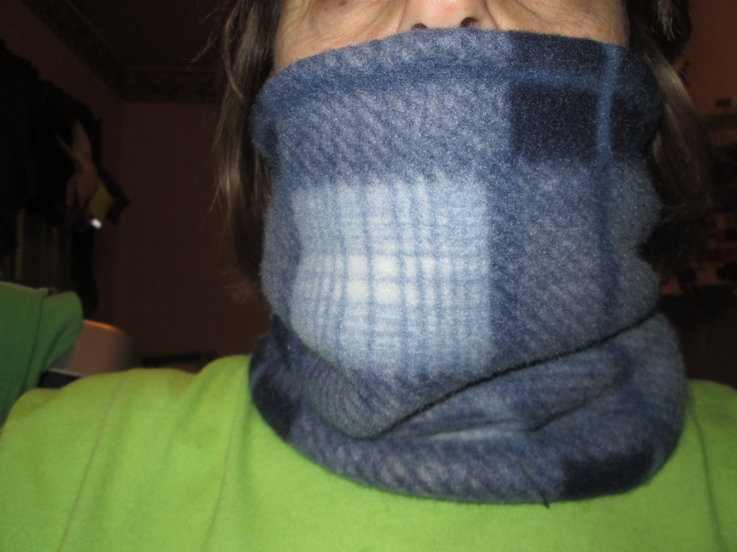 Homemade Fleece Neck Gaiter 17 Steps Instructables