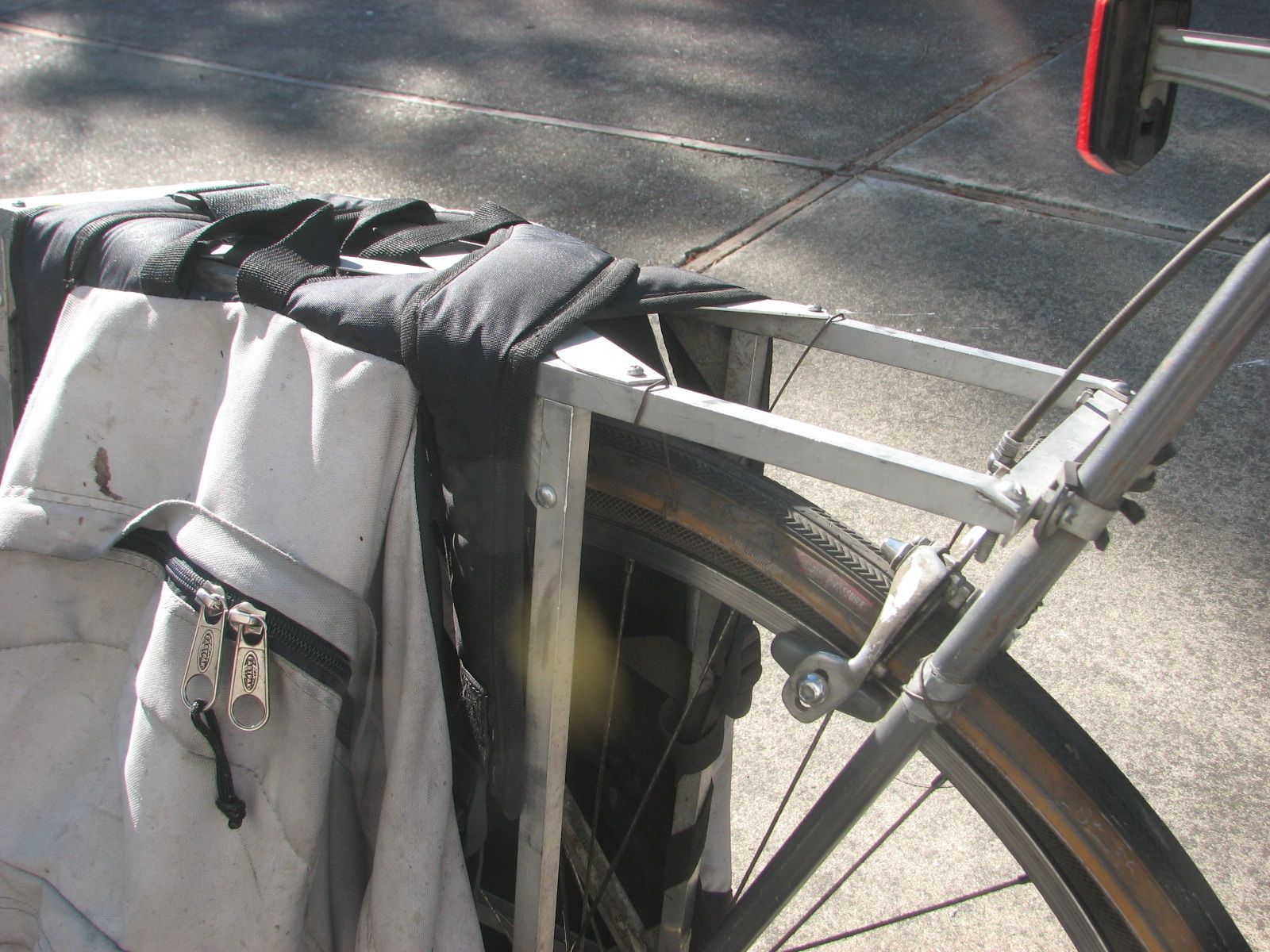 Bike Rack, Panniers, Adventures 4 Packs, Trailers and Fun. 7 Steps