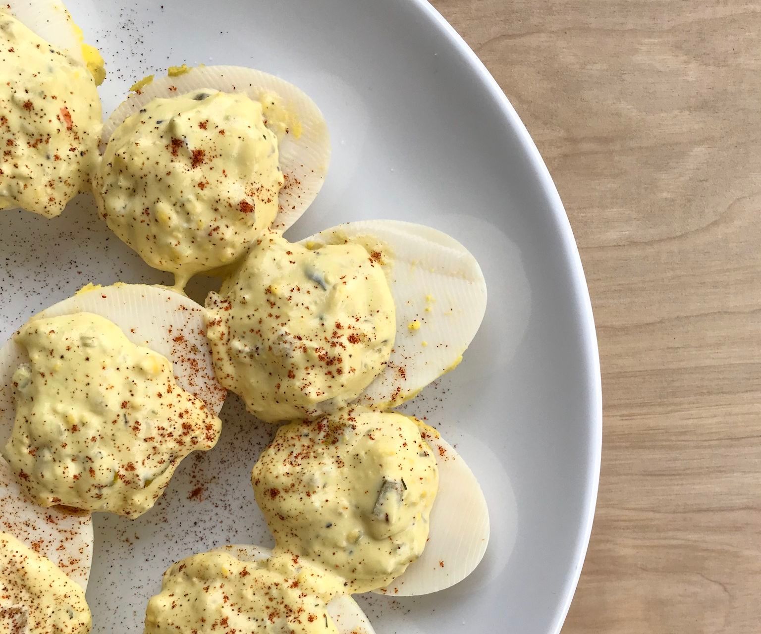Kitty's Creamy Country Deviled Eggs