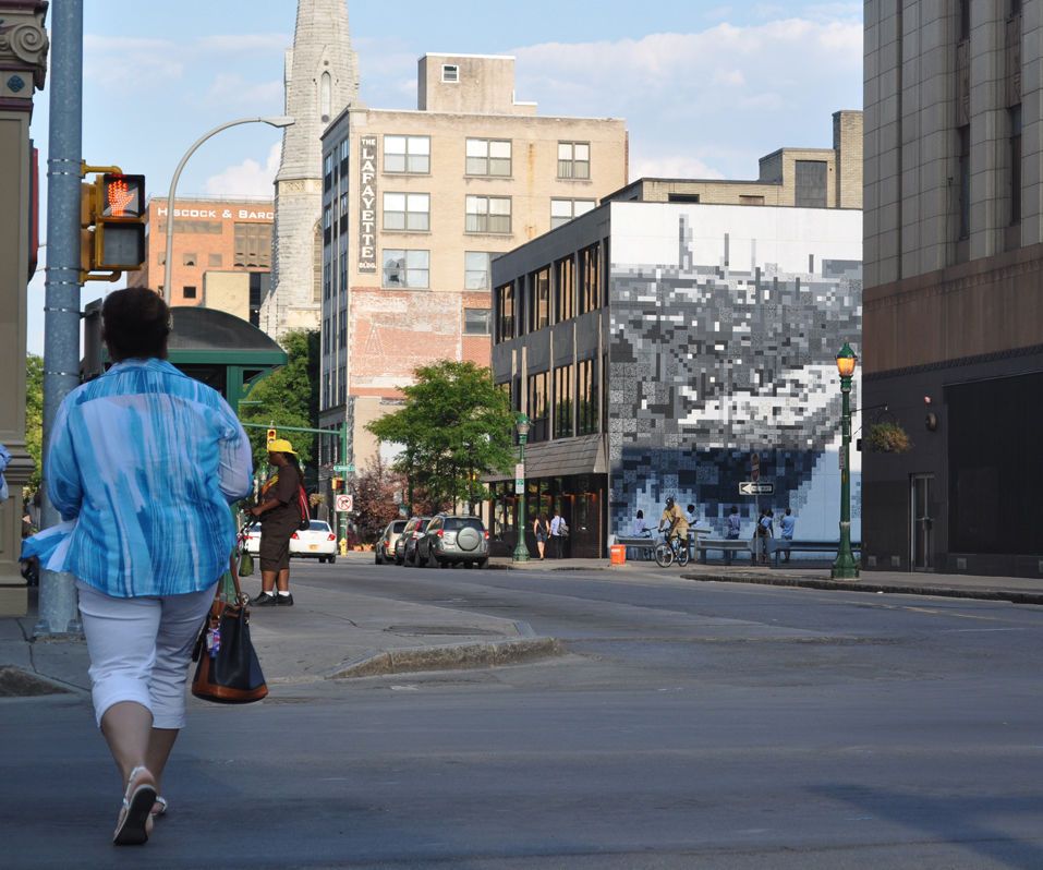 S.Alt City: QR Code Interactive Mural