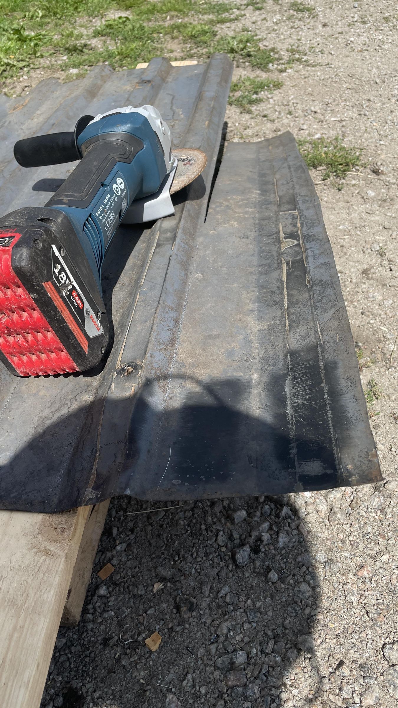 BBQ Grill Heat Shields From Old Roofing Sheet 7 Steps (with Pictures) Instructables