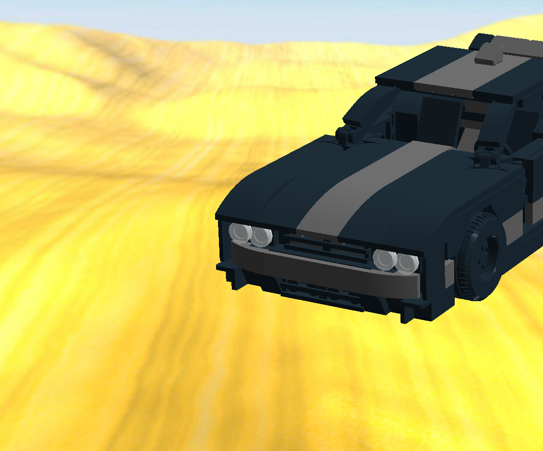 Lego Dodge Challenger MOC