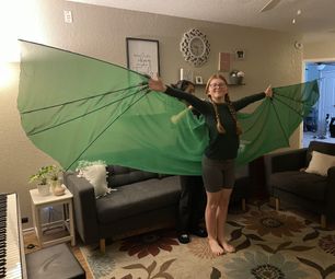 DIY Dragon Wings- Finger Controlled!