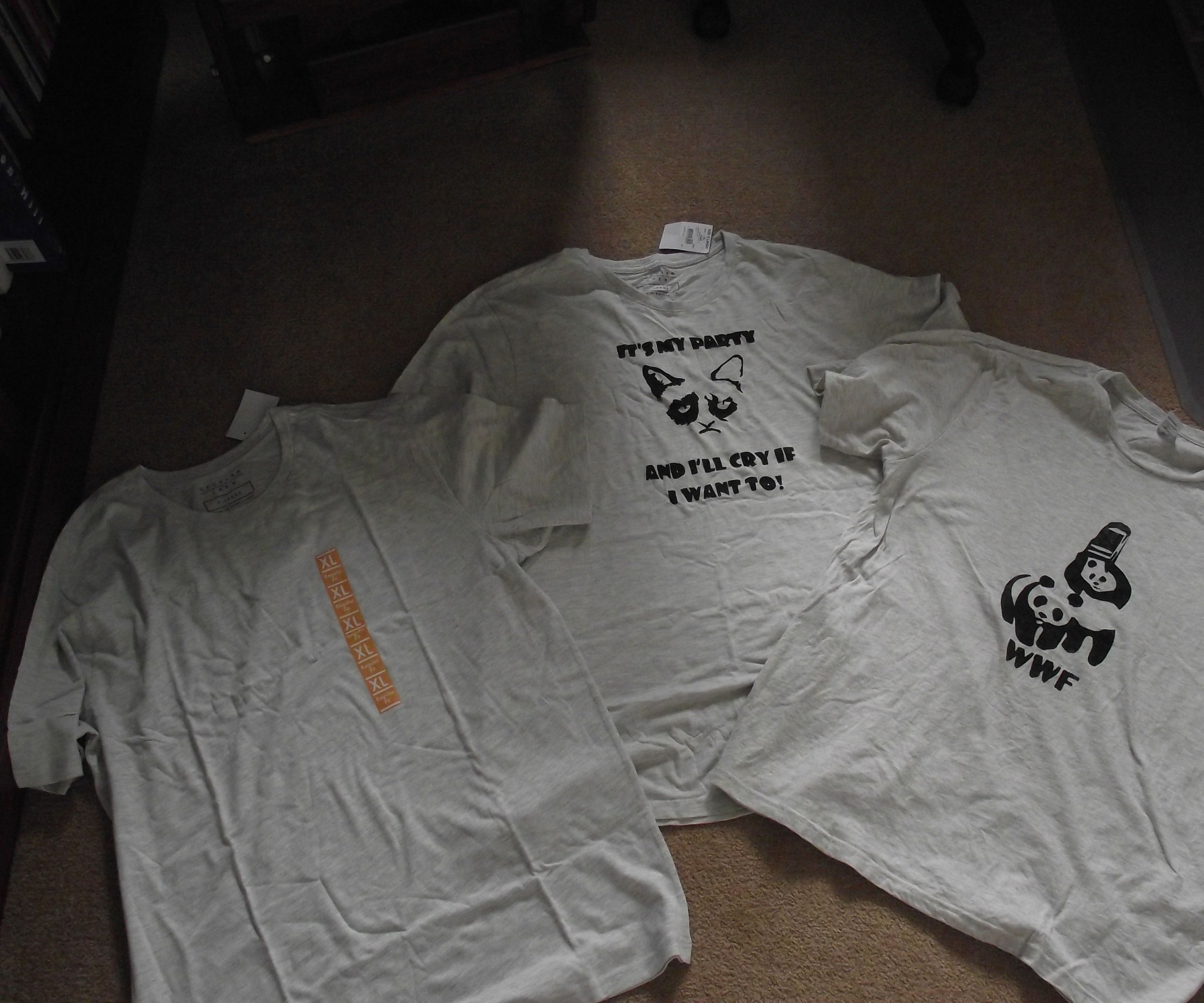 Before and After Cheap and Easy T-Shirt Printing