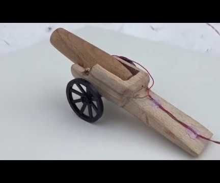 How to Make a Powerful Match Cannon