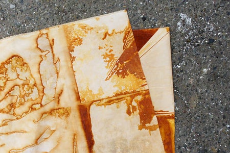 Rust Dyeing : 8 Steps (with Pictures) - Instructables
