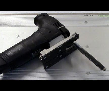 Jigsaw Becomes a Power Sander