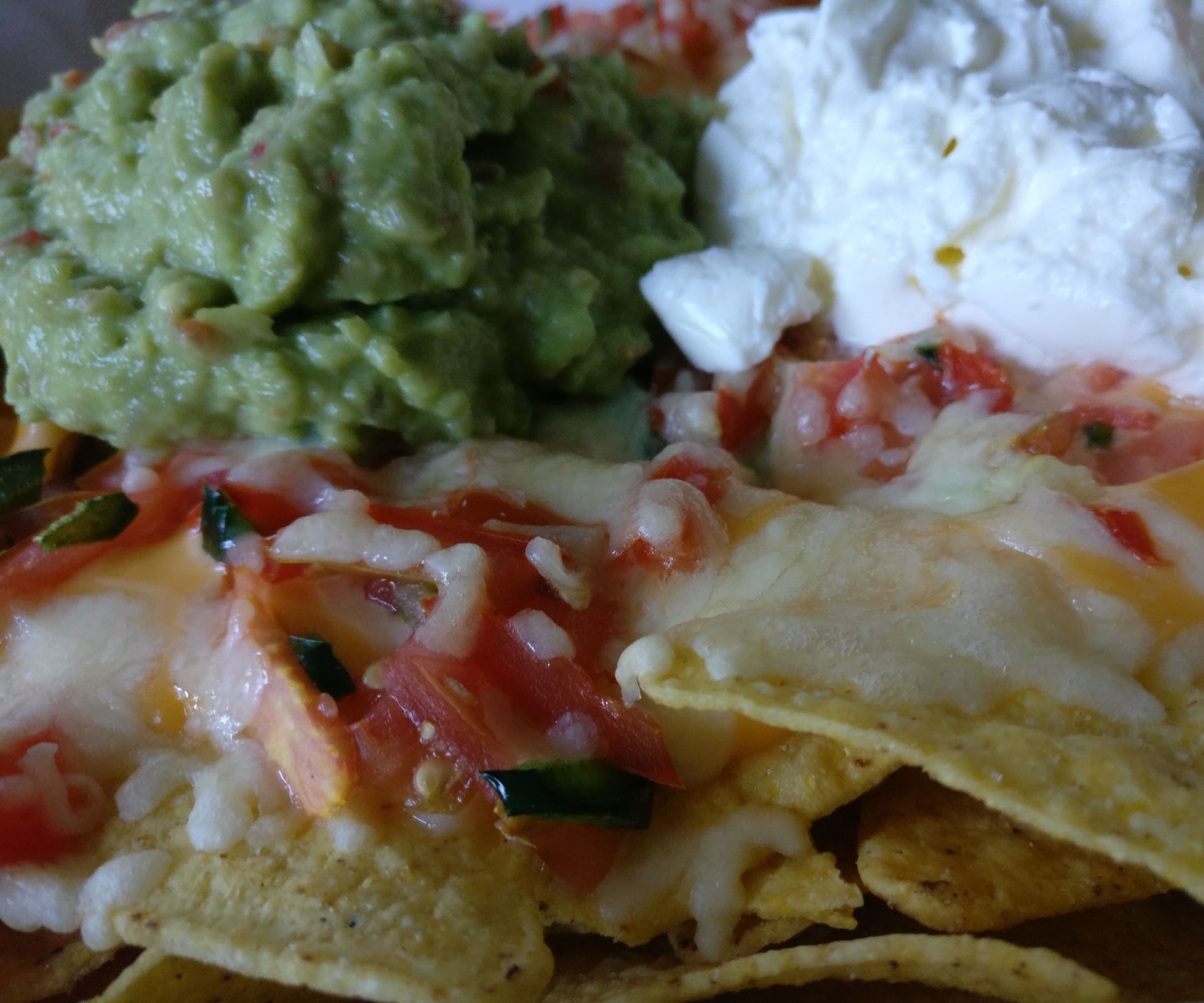 Nachos With Fresh Guacamole