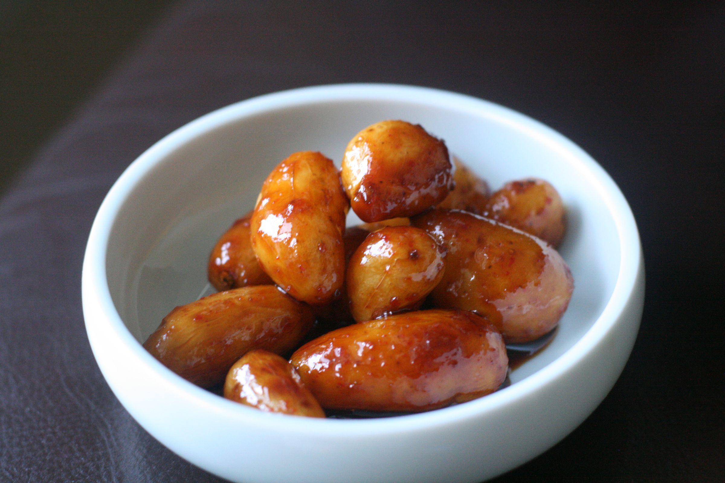 Korean Soy-Braised Baby Potatoes