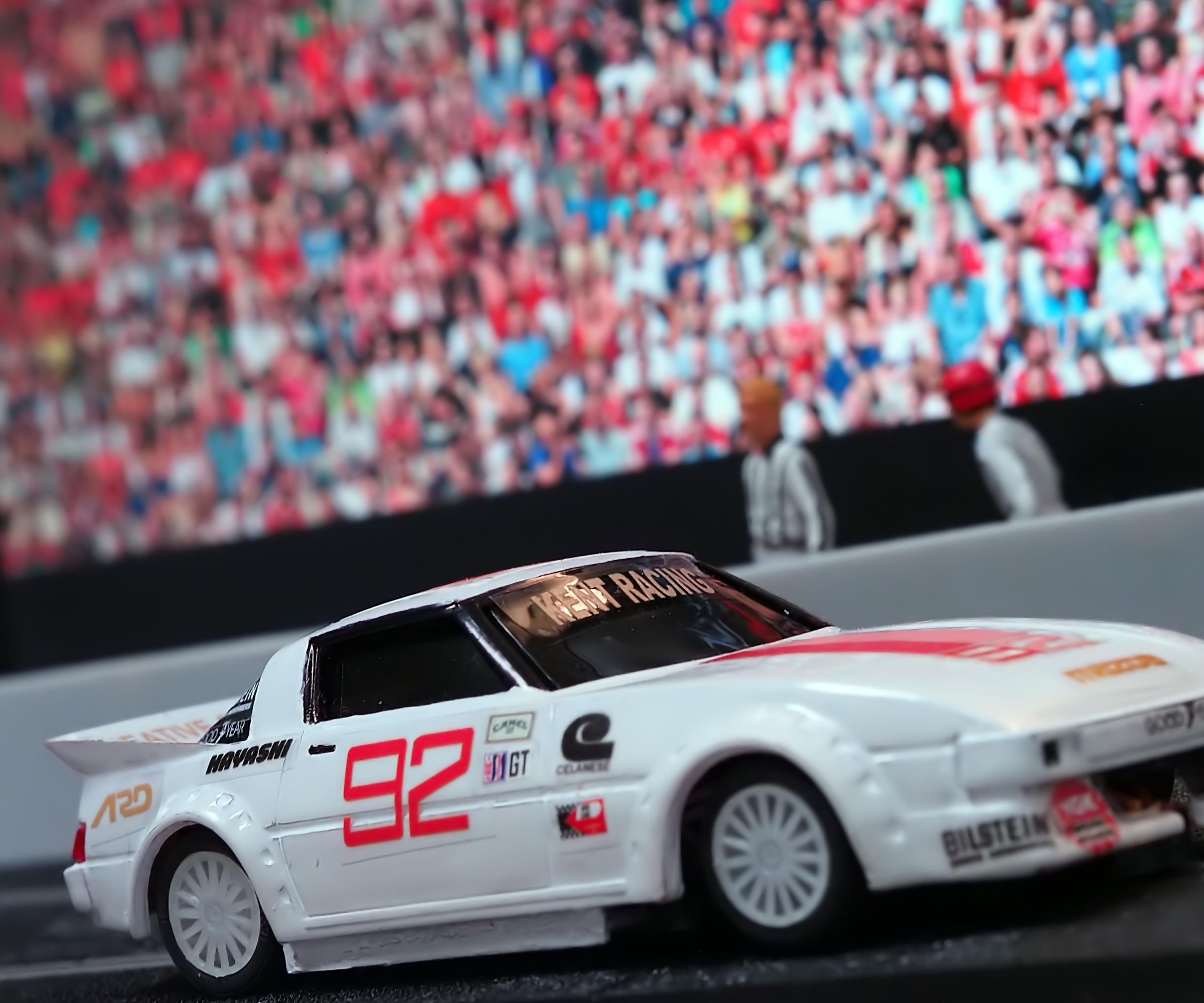 Making a Historically Important 1:32 Scale Mazda Rx7 Slot Car