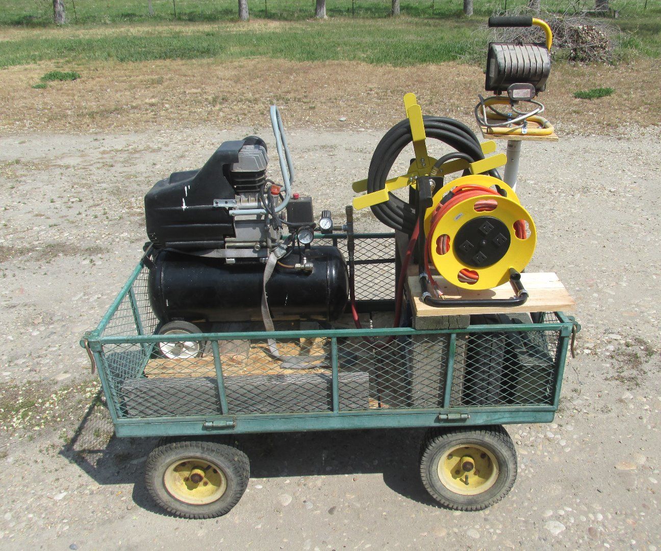 Air Compressor Wagon
