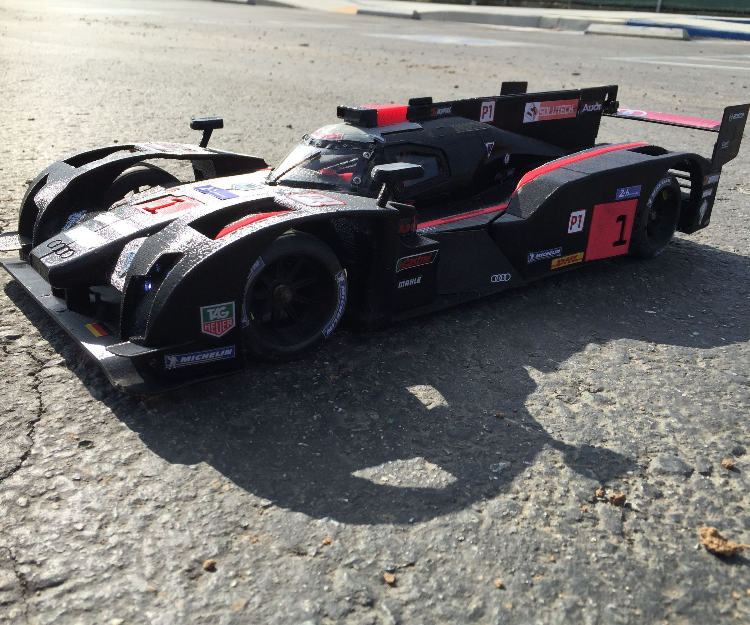RS-LM 2014 Audi R18 E-Tron Quattro 3d Printed RC Car