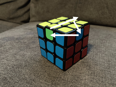 Permutation of Edge Pieces (Cube Completion)