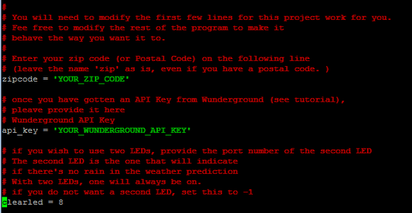 Configure the Software