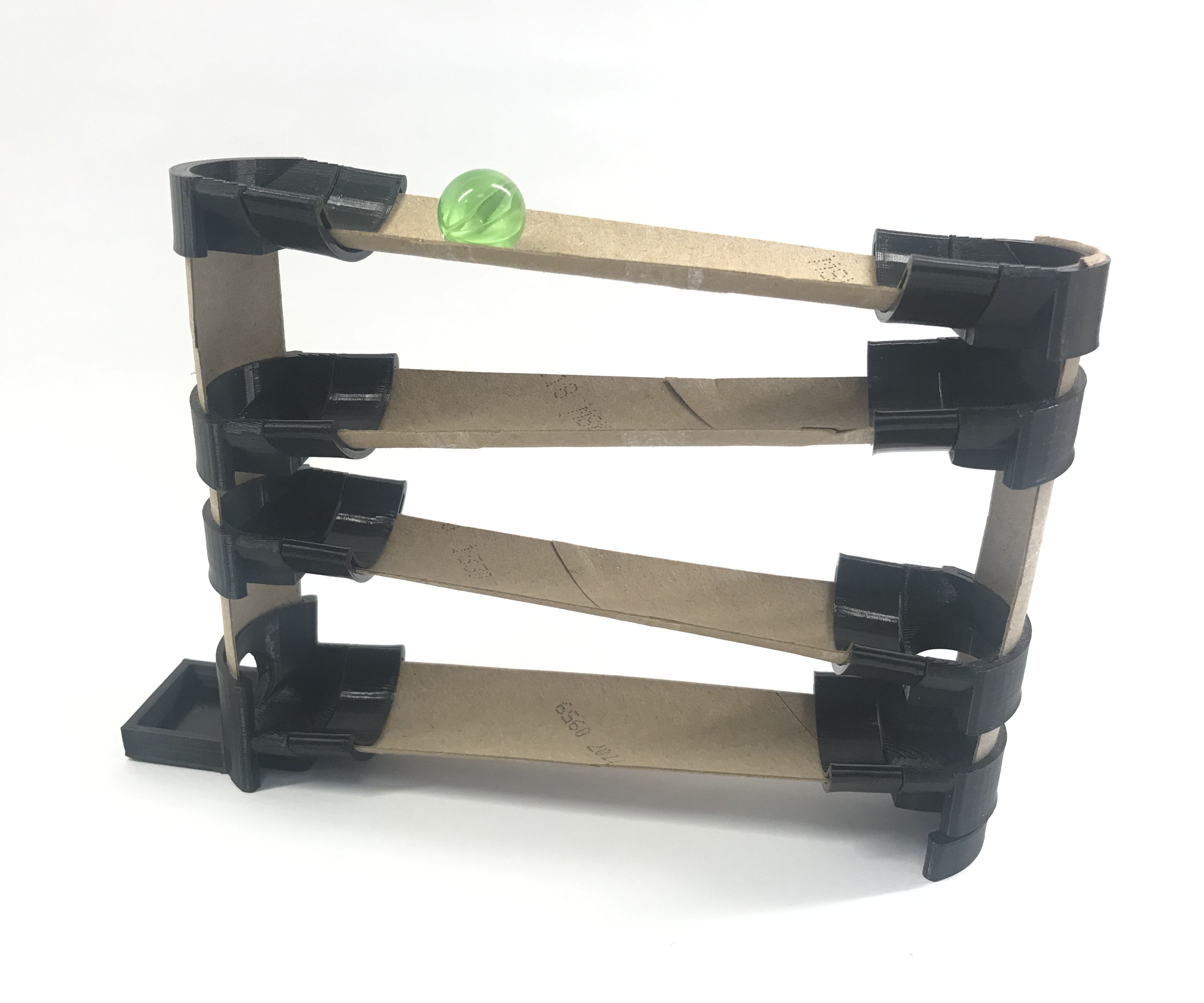 TP Tube Marble Run Tinkercad