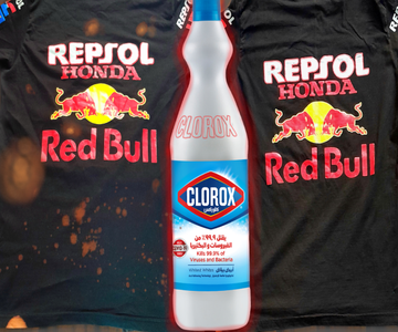 Removes Chlorine Stains in Minutes Without a Trace