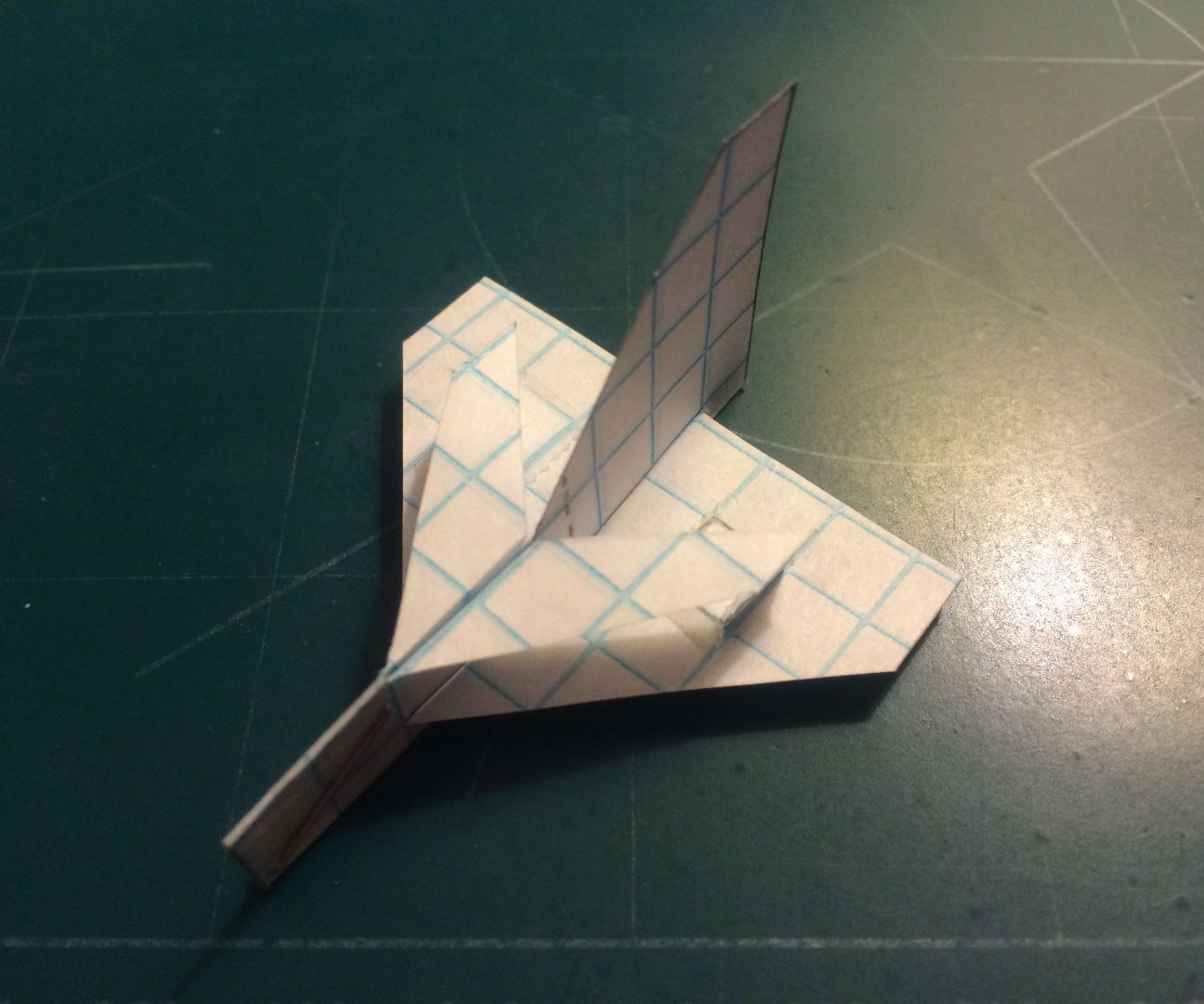 How to Make the Super DeltaRay Paper Airplane