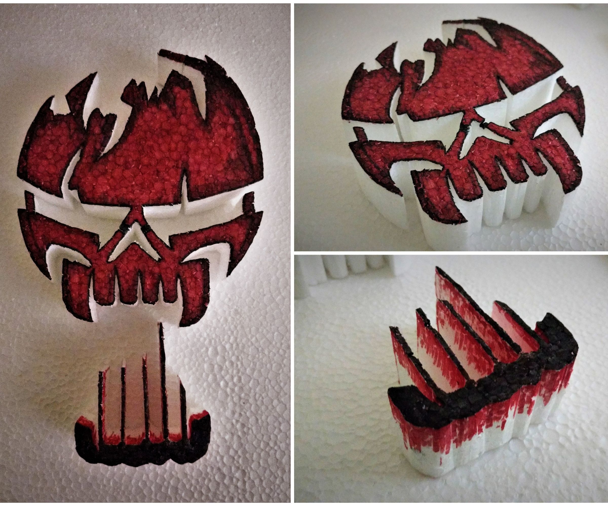 Suicide Squad Skull - DIY Craft