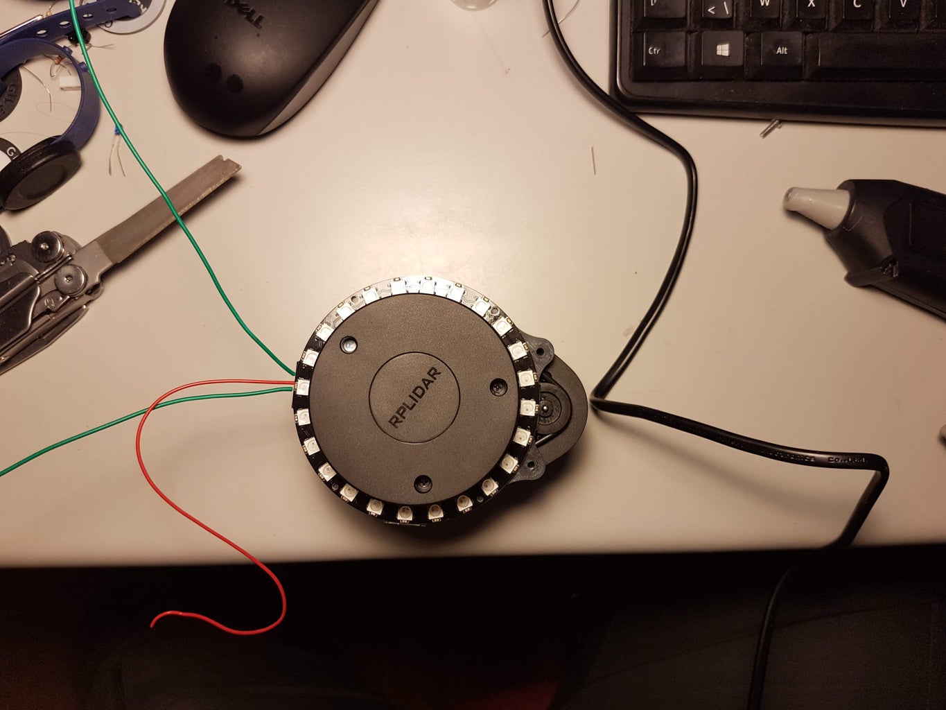 Making the LIDAR LED Ring Project