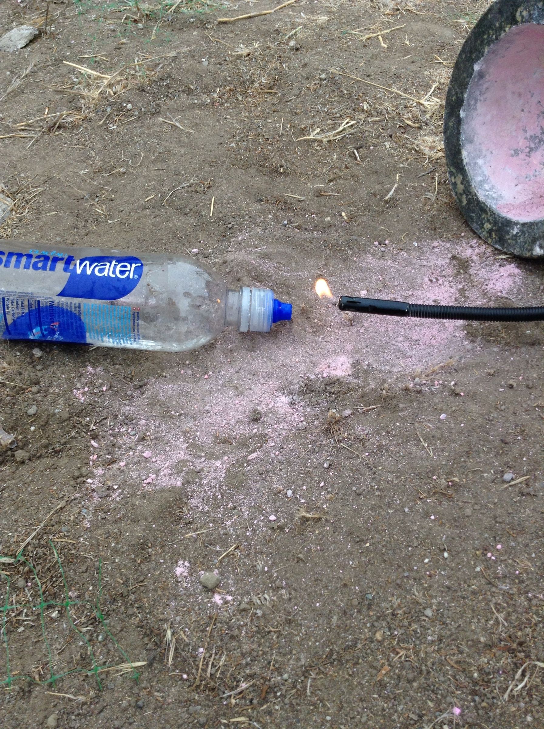 Super Cheap Bottle Rocket and Gas Burner : 4 Steps - Instructables