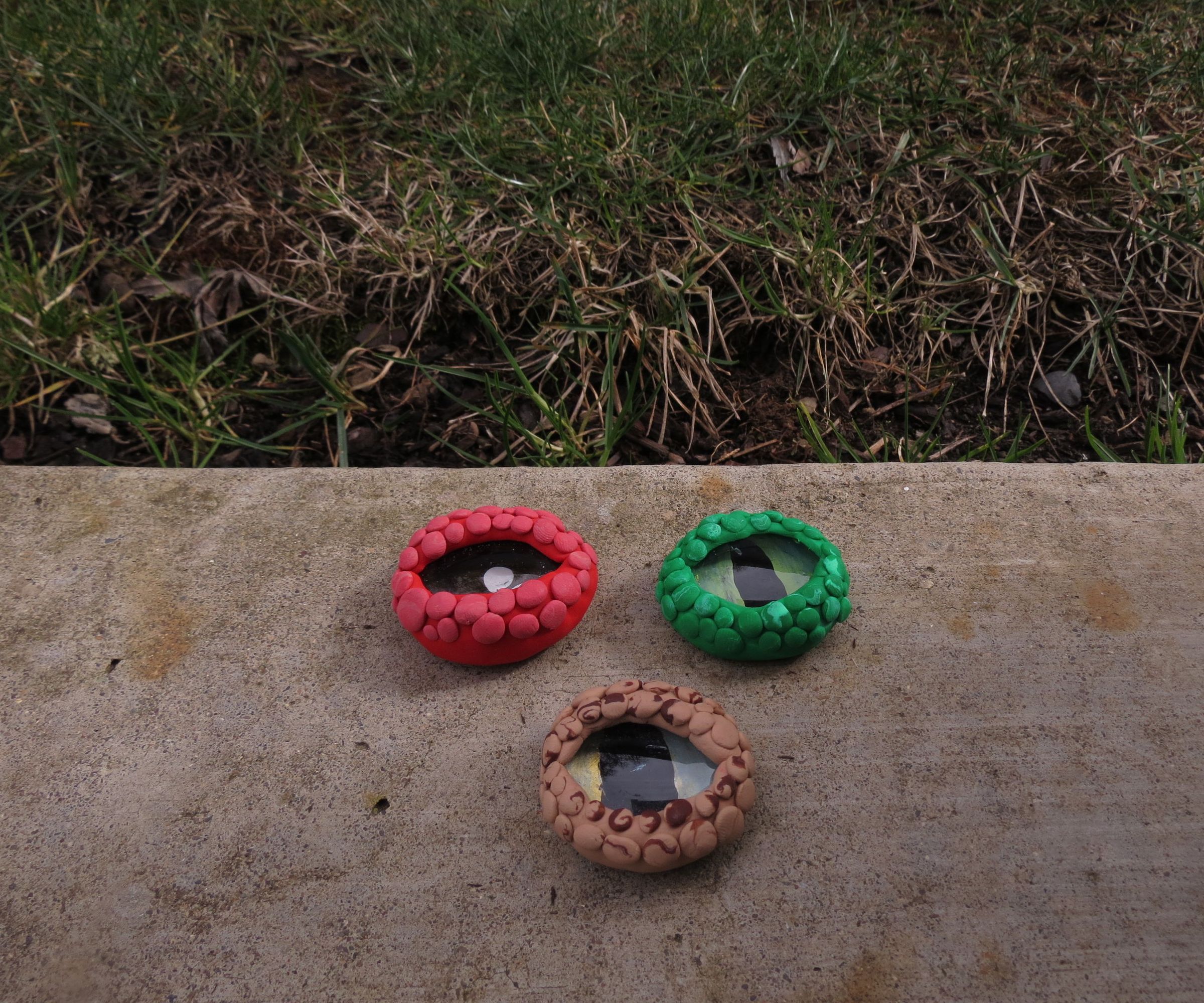 Clay Dragon Eyes