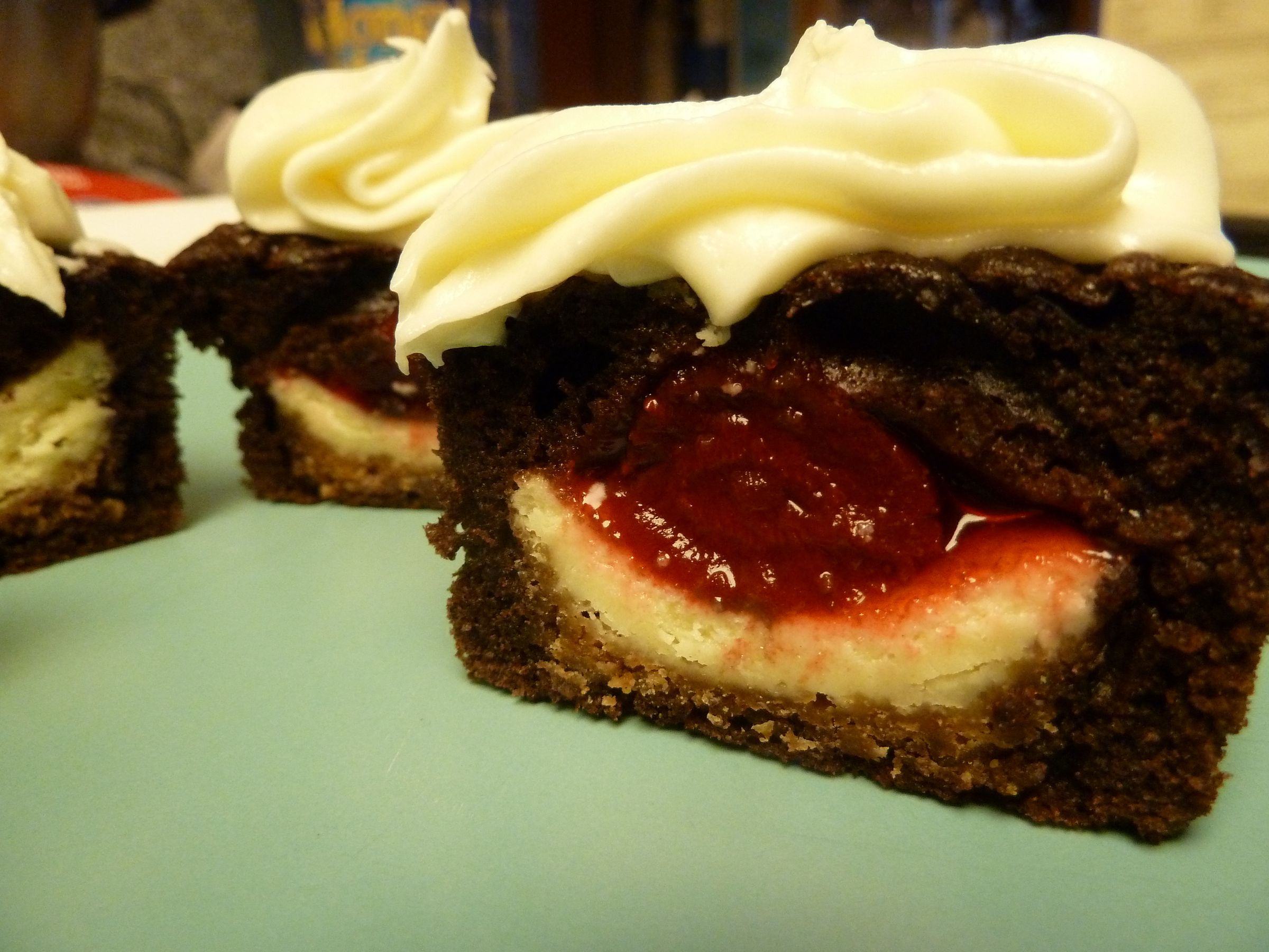Cheesecake in a Cupcake (aka, Flavor Bomb)
