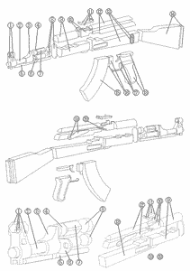 Avtomat Kalashnikova Model 1947 (AK-47)