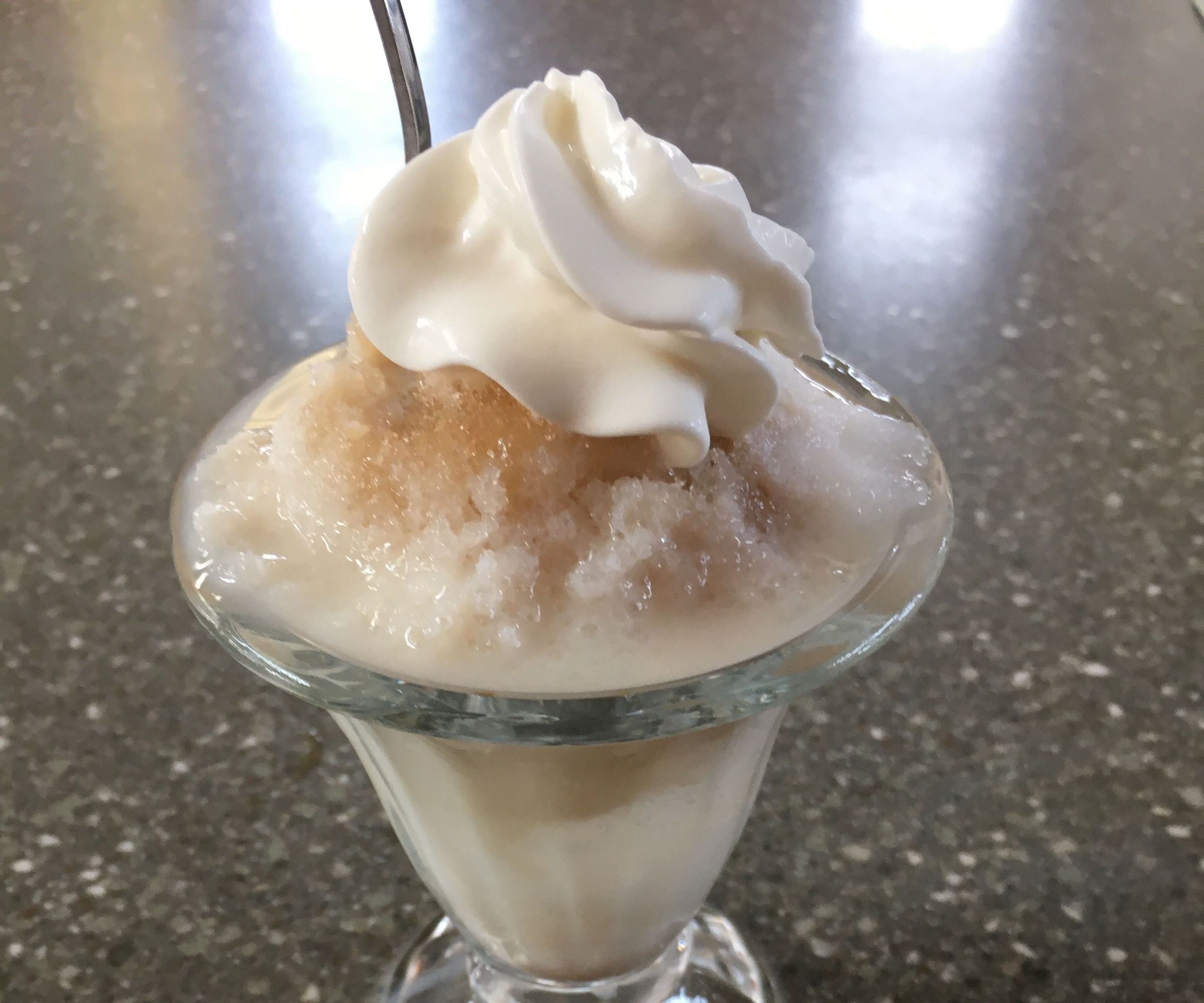 Root Beer Snow Float
